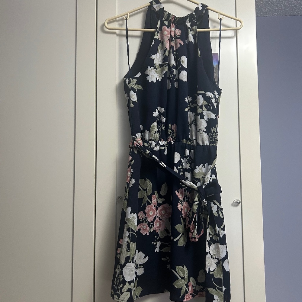 Dynamite Halter neck floral dress